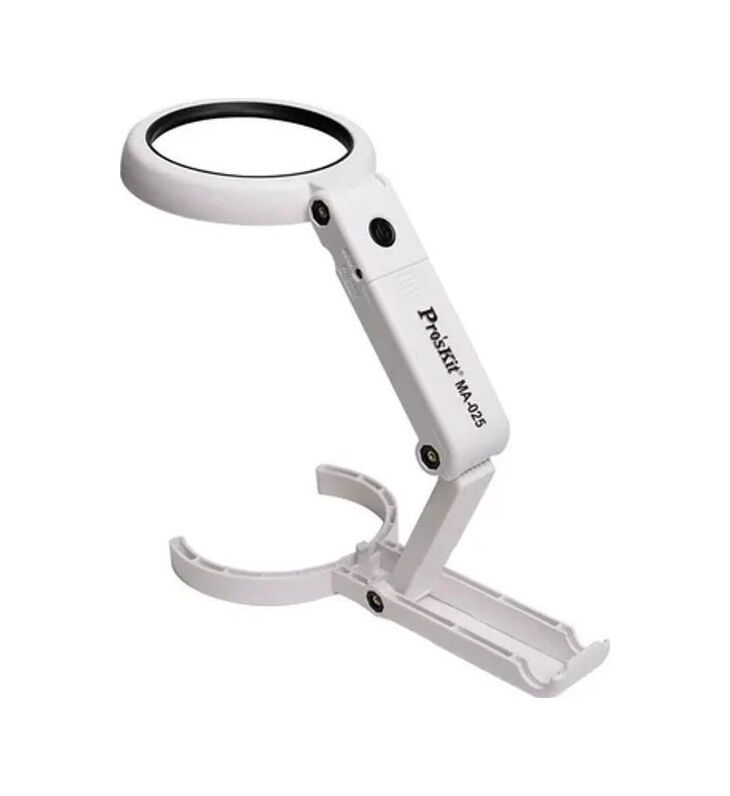 Proskit Ma-025 Katlanabilir Usb Ledli Büyüteç