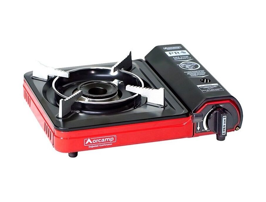 Orcamp Tekli Portatif Ocak Kırmızı CK-505 Kırmızı