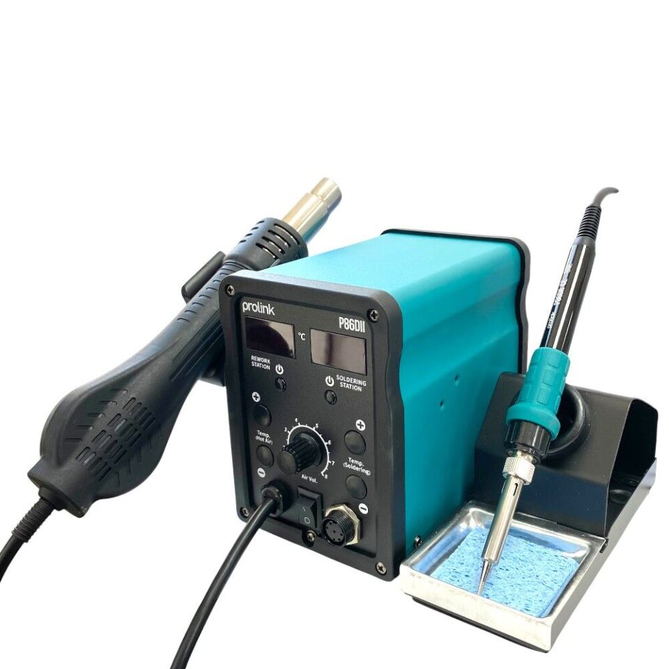 Prolink P-86 DII Dijital Sıcak Hava Üflemeli Lehimleme İstasyonu P-86DII