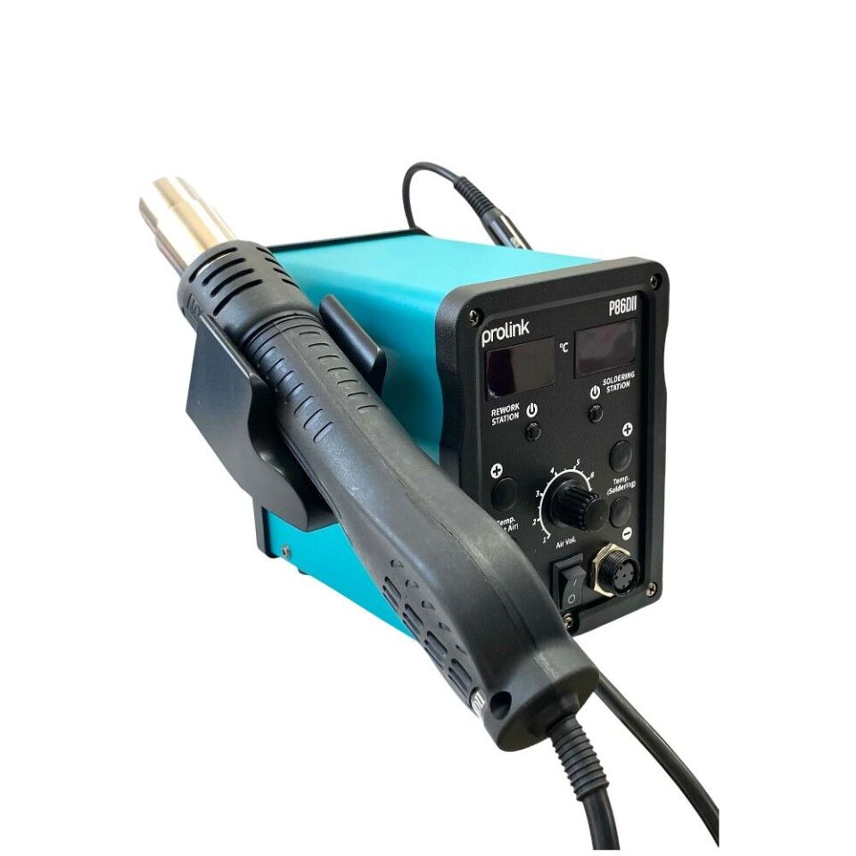 Prolink P-86 DII Dijital Sıcak Hava Üflemeli Lehimleme İstasyonu P-86DII