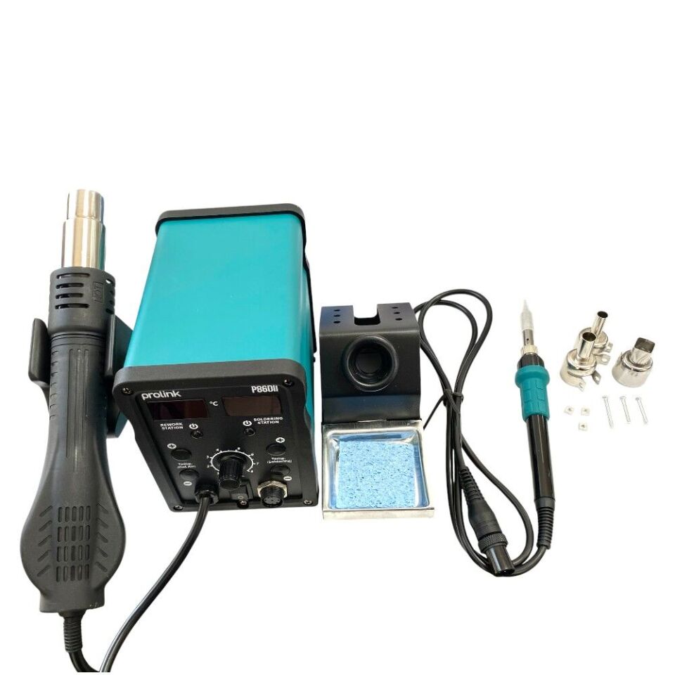 Prolink P-86 DII Dijital Sıcak Hava Üflemeli Lehimleme İstasyonu P-86DII