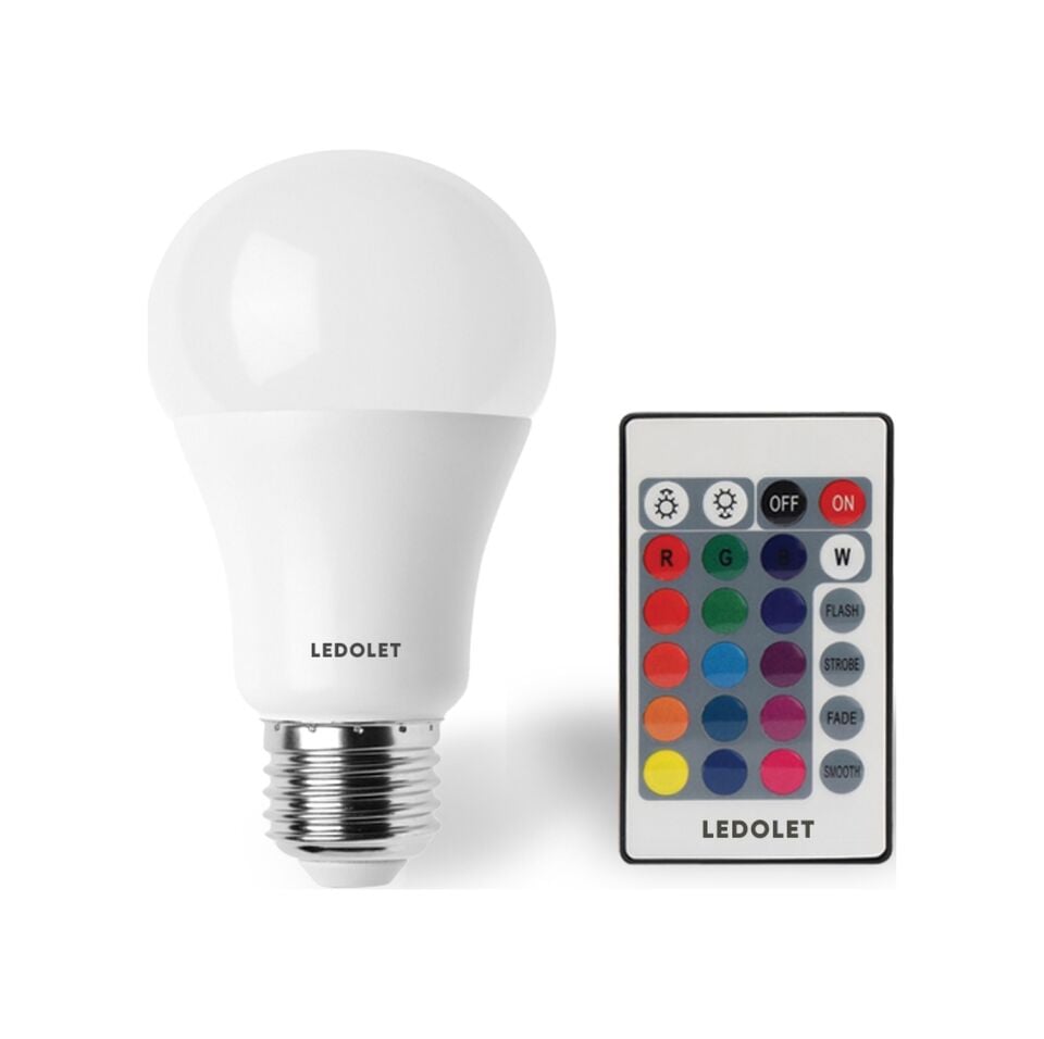 LEDOLET RGB 9W KUMANDALI LED AMPÜL