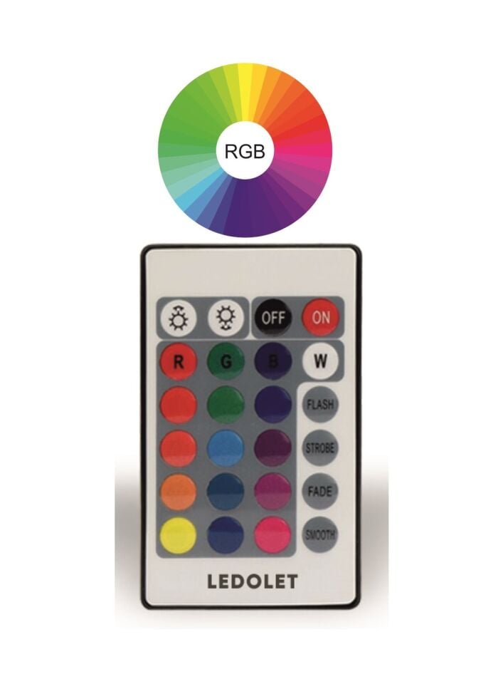 LEDOLET RGB 9W KUMANDALI LED AMPÜL