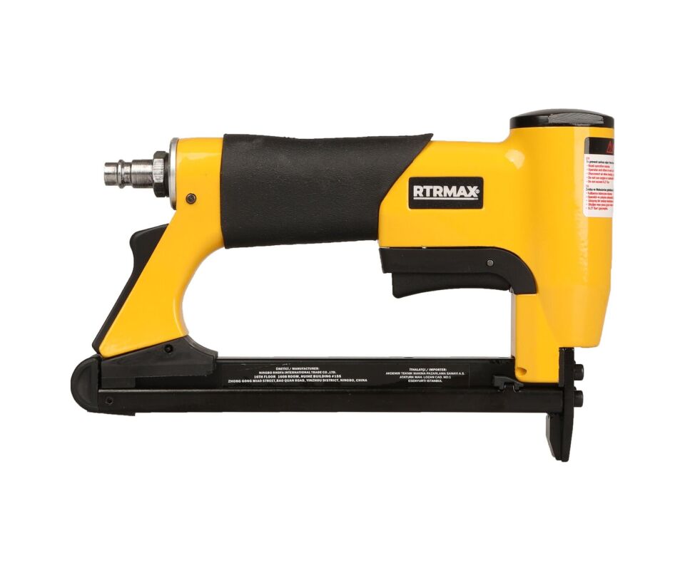 Rtrmax RTM0120 Havalı Zımba Tabancası 6-16 mm 4-6 Bar Çantalı