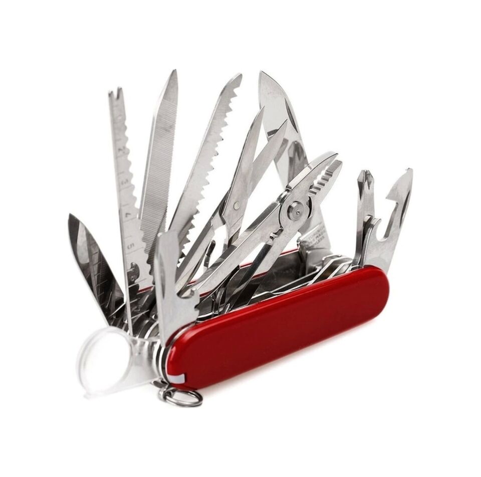 HEGİ ÇOK FONKSİYONLU PASLANMAZ İSVİÇRE ÇAKISI