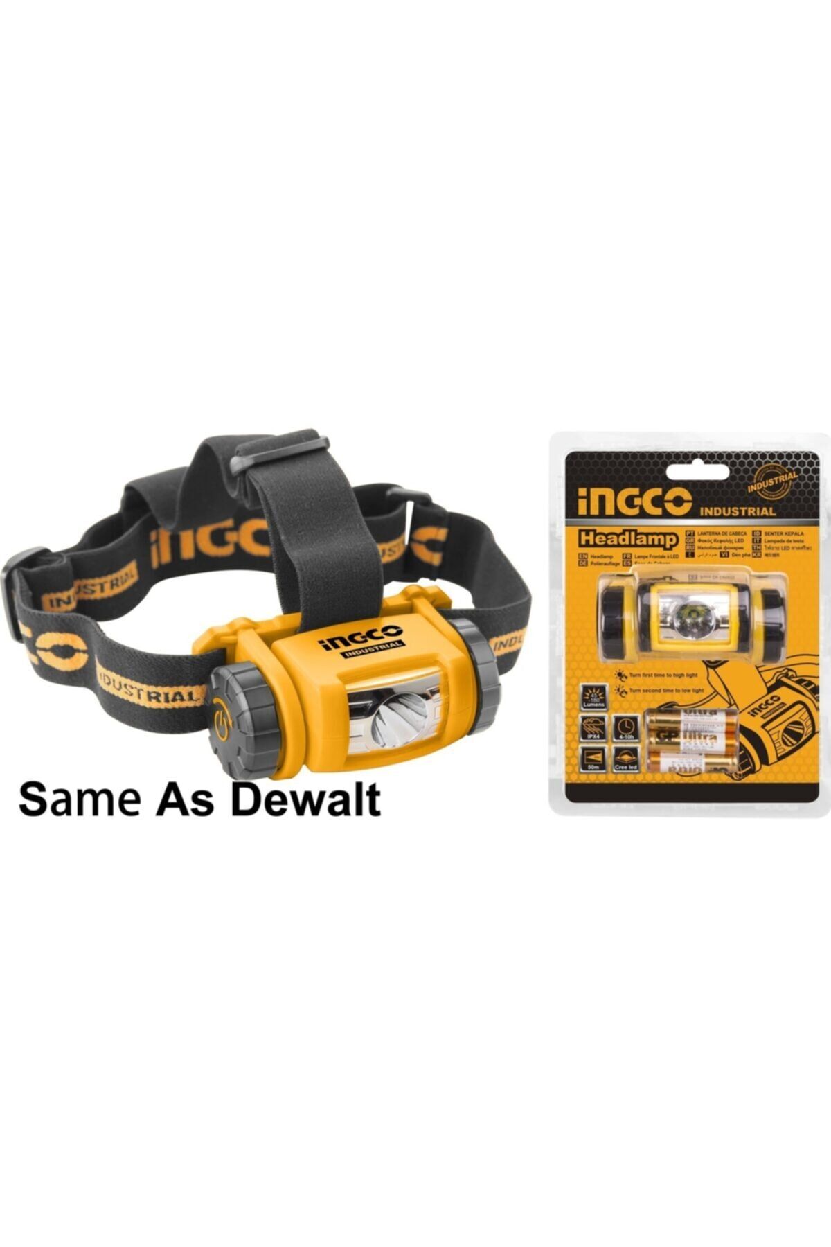 İNGCO KAFA LAMBASI 200 LÜMEN