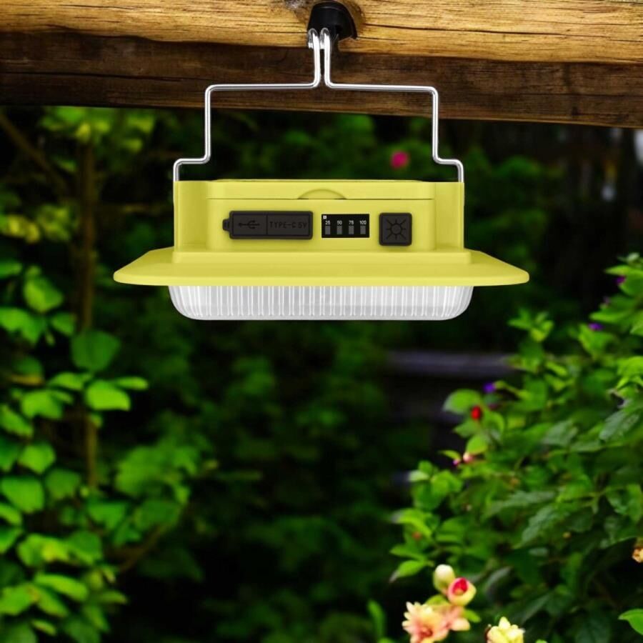 Panther Pt-385 Şarjlı Solar Kamp Lambası Siyah