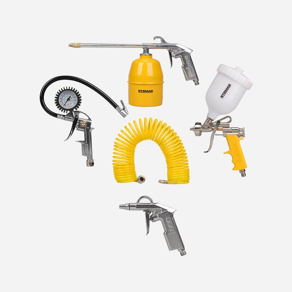 Rtrmax Rh20001 Havalı Alet Seti 5'Li Set