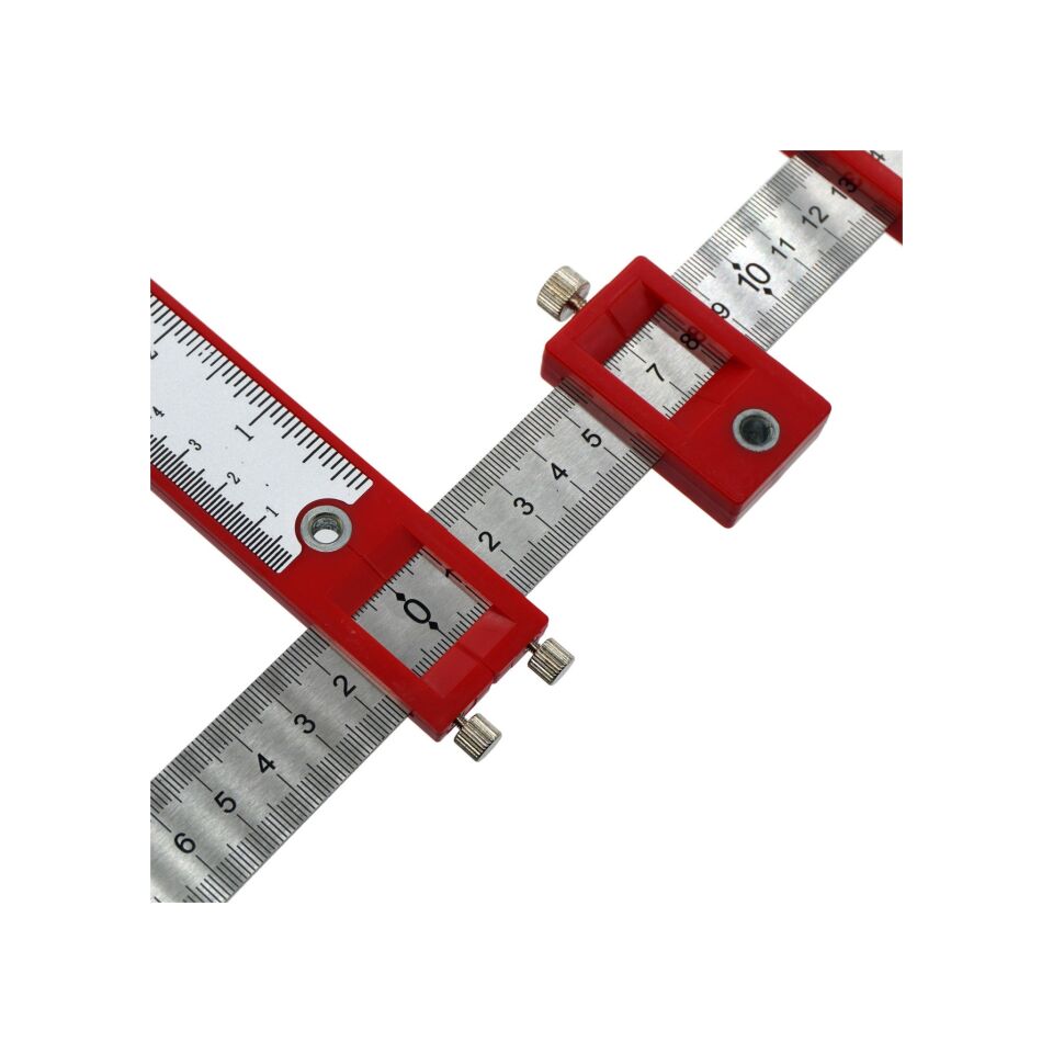 Rox Wood 0058 Delik Delme Merkezleme  Kılavuz Cetveli