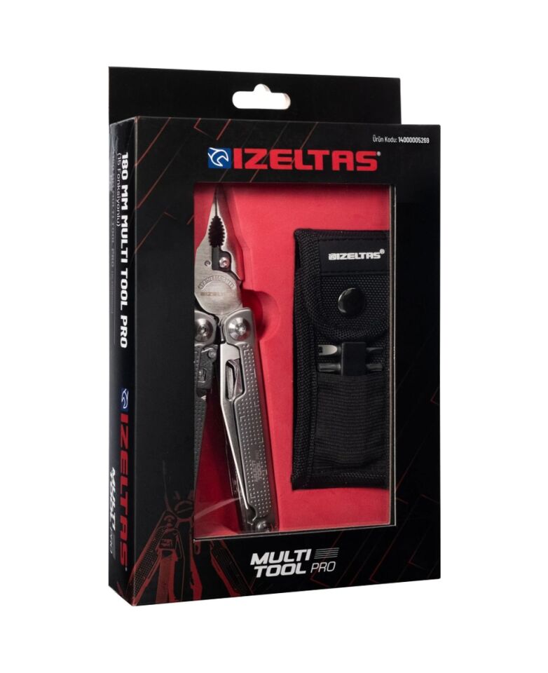 İZELTAŞ MULTİTOOL PRO 15 FONKSİYONLU 180 MM PENSE