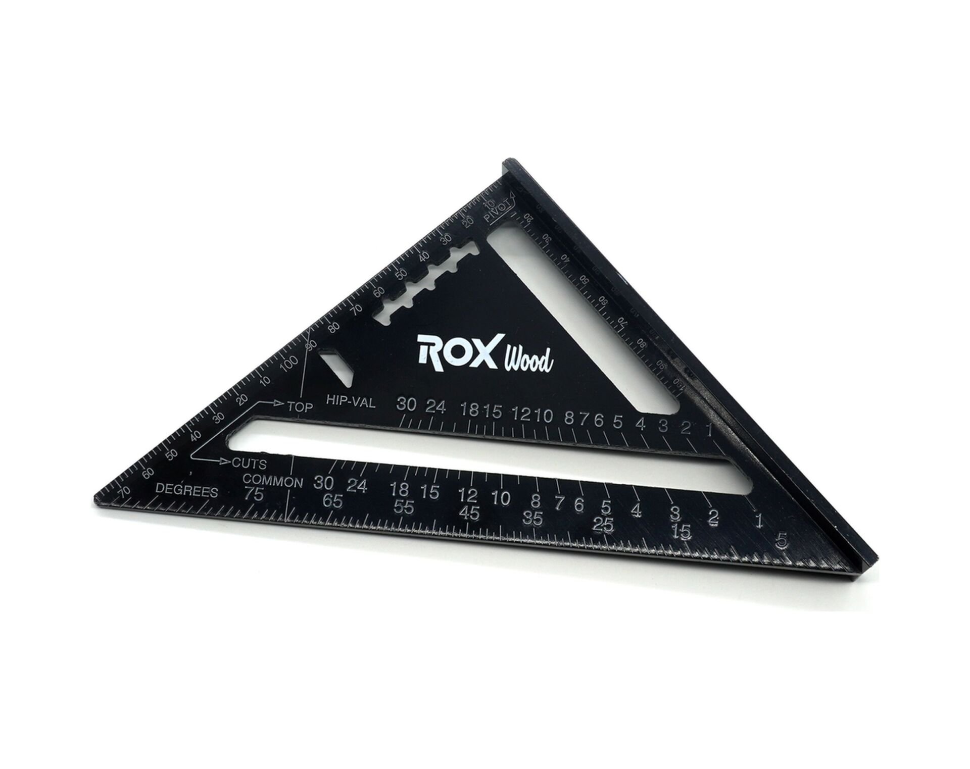 Rox Wood Alüminyum Üçgen Gönye 45 Derece