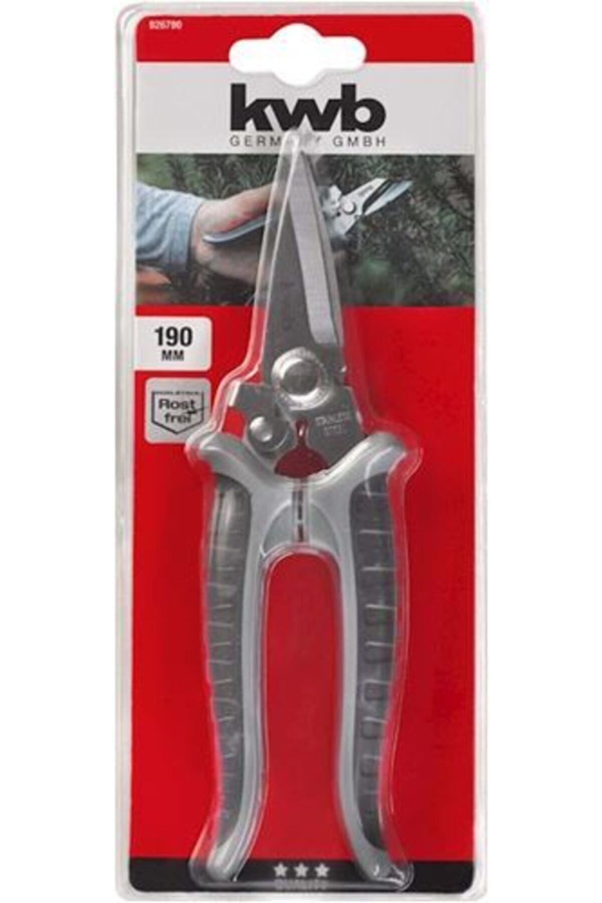 KWB Mehrz-Gartenschere 190 mm Budama makası