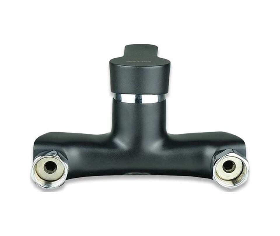 Polisu Milas Mix Siyah Krom Banyo Bataryası Mls303K Siyah