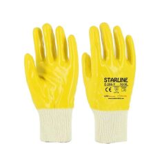 ELDİVEN NİTRİL SARI 206 TAM KAPLI