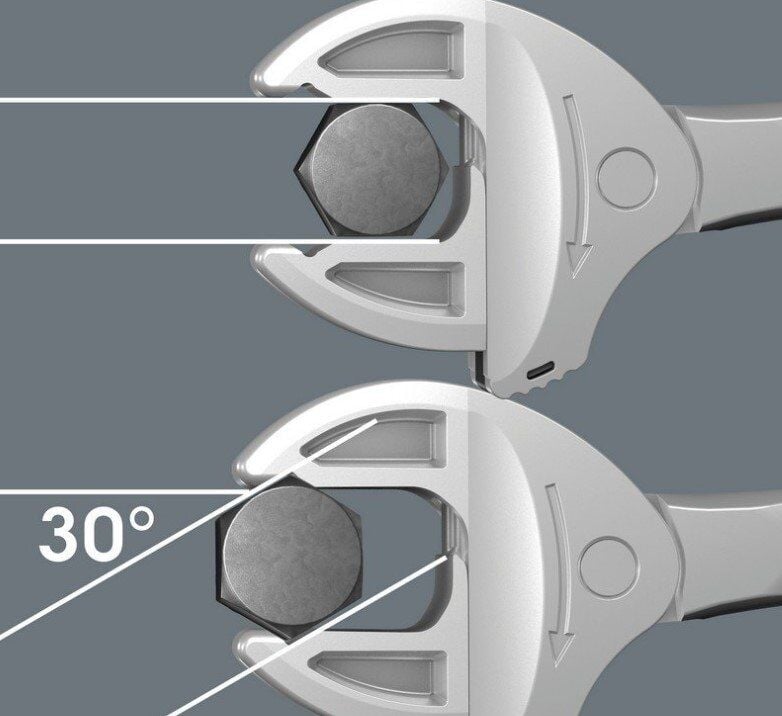 WERA 6004 Joker XXL Cırcırlı Kurbağacık 24-32 mm (05020102001)