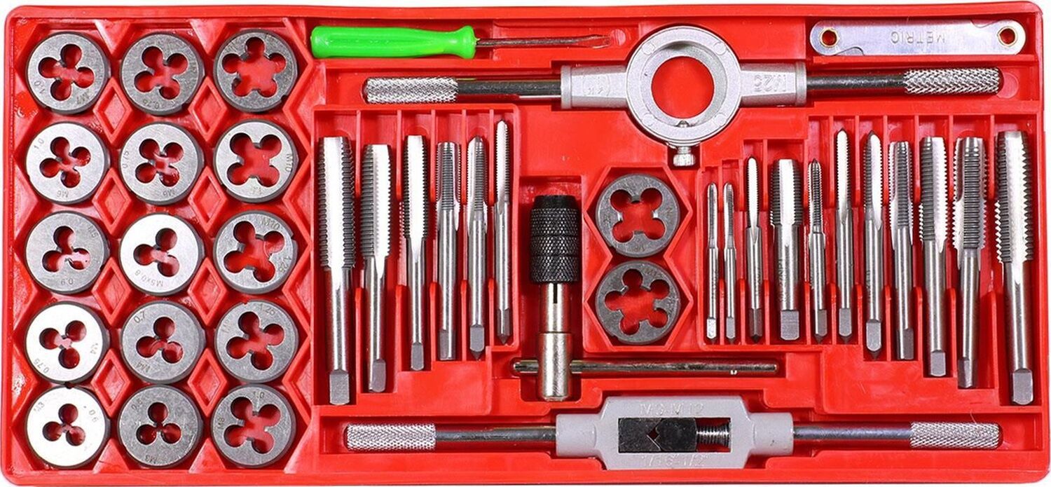 GFB 3960 - Kılavuz Pafta Seti Takımı 40 Parça