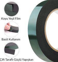 ÇİFT TARAFLI BANT KÖPÜK 30 MM 10 METRE