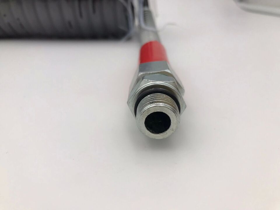 Yama Dorse Hortumu 8 X 12 Mm 5.5 Mt Siyah Uçları Kırmızı M16x1.5 Rekorlu