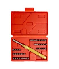 Partner Pt03047 Çelik Harf Rakam Otomatik Zımba Takımı 38 Parça