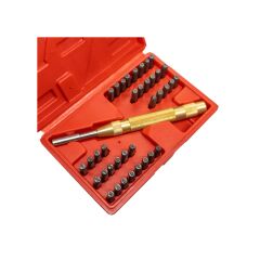 Partner Pt03047 Çelik Harf Rakam Otomatik Zımba Takımı 38 Parça