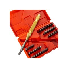 Partner Pt03047 Çelik Harf Rakam Otomatik Zımba Takımı 38 Parça