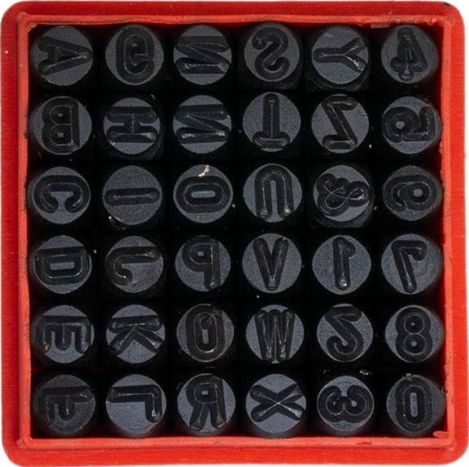 PARTNER ÇELİK HARF RAKAM 5 MM 3043