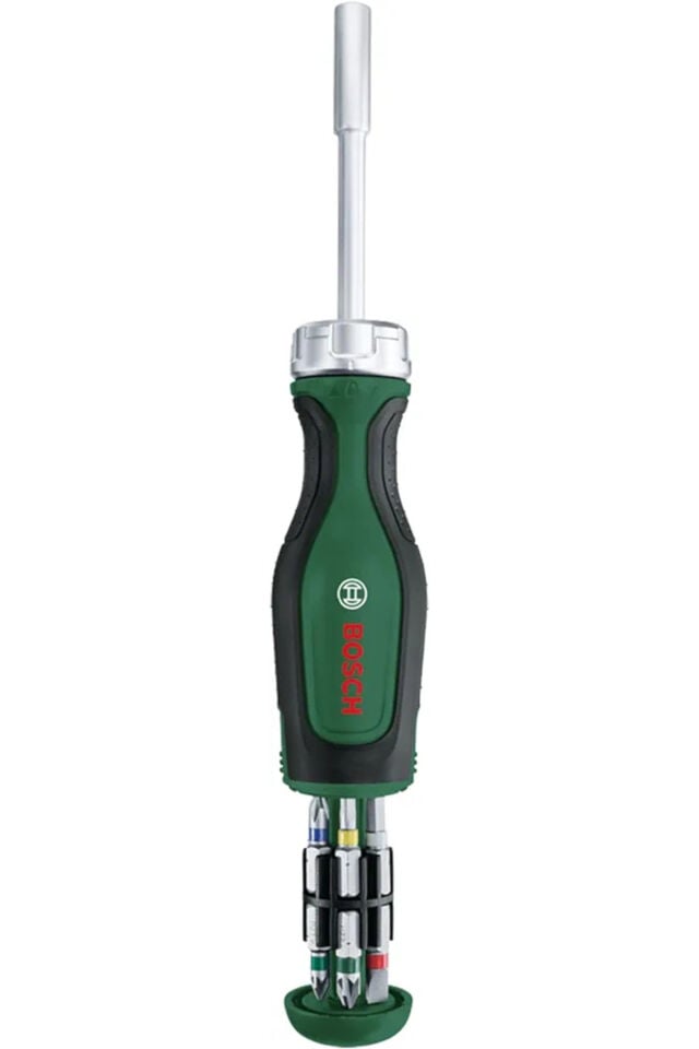 Bosch 1600A027PP 12 Uçlu Cırcırlı Tornavida Seti