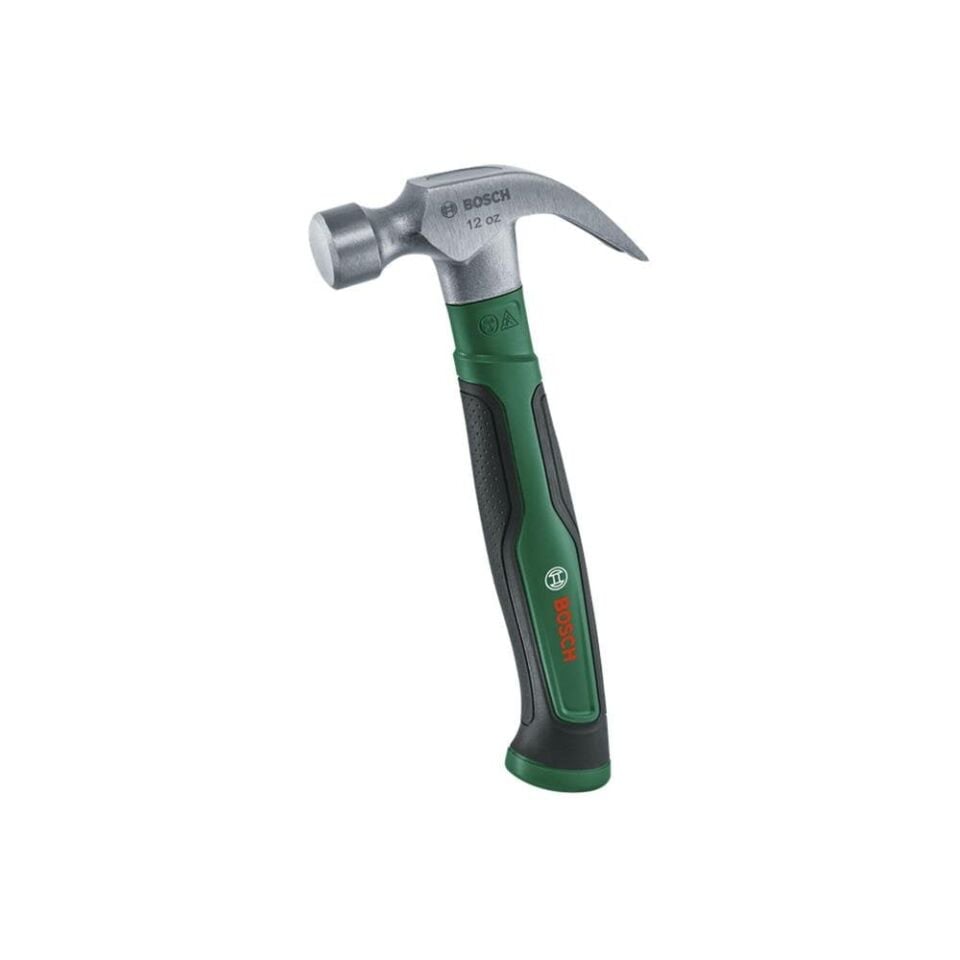 Bosch 1600A02W7X Fiber Saplı Çatal Ağız Çekiç 340 gr (12 Oz)
