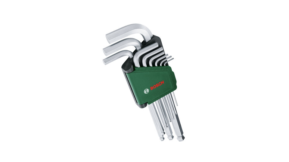 Bosch 9 Parça Misket Başlı Alyan Anahtar Takımı 1600A032V1