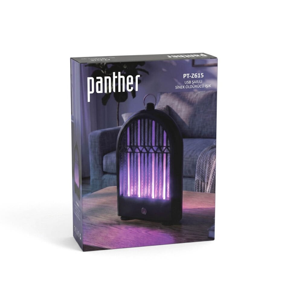 Panther Pt-z615 Usb Şarjlı Sinek Öldürücü Işık