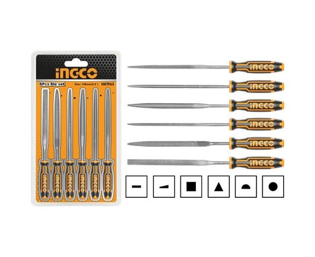 İNGCO EĞE SETİ 6 LI HKTF63