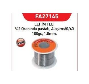 Fastbond 27145 Lehim Teli 1 MM 100 G