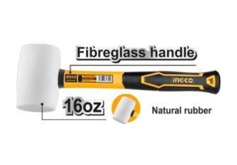 İNGCO TOKMAK KAUÇUK END. 450 GR HRUH8316