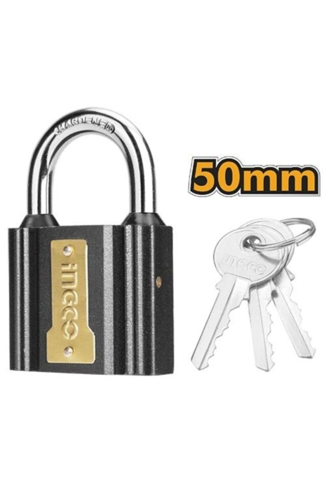 İNGCO ASMA KİLİT 50 MM DIPL0501