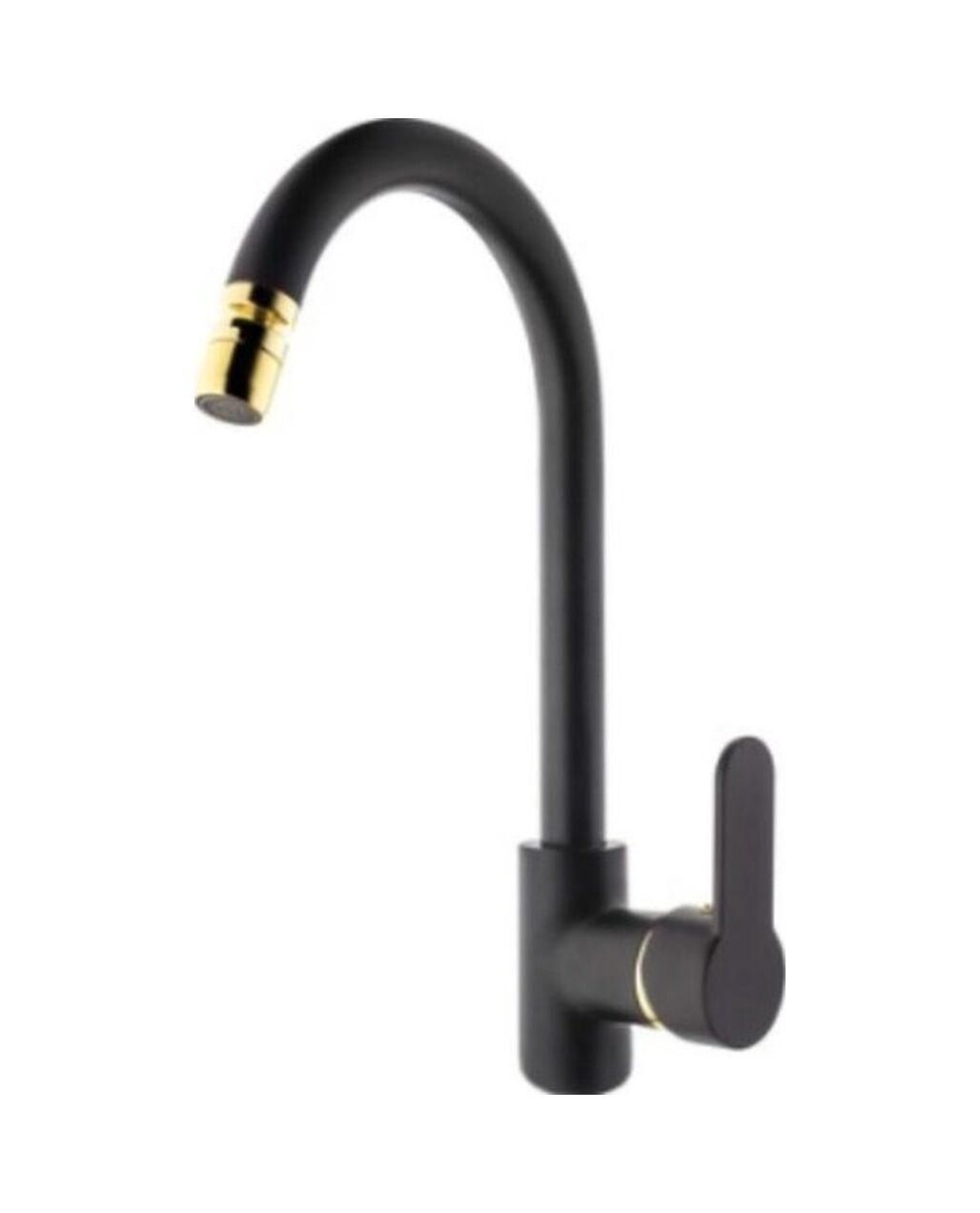 Poli Kristal Mix Kuğu Eviye Bataryası Siyah-Altın Krs202