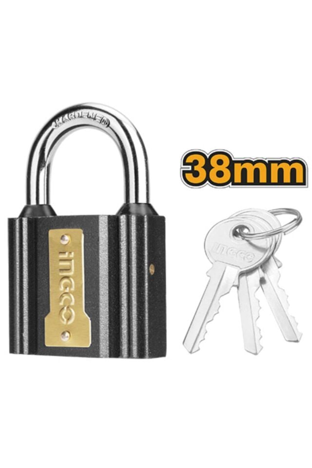 İNGCO ASMA KİLİT 38 MM DIPL0401