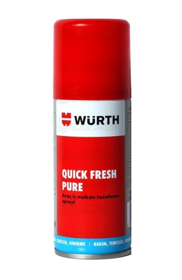 WÜRTH ARAÇ İÇİ TAZELEME SPREY FRESH PURE 100 ML