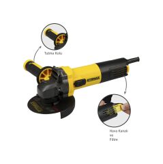 Rtrmax RTM102 Avuç Taşlama Makinası 115 mm 750 W