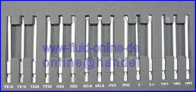 Proxxon 23107 1/4 ''tahrik İçin Emniyet Ve Özel Uç Seti. 75 Parça