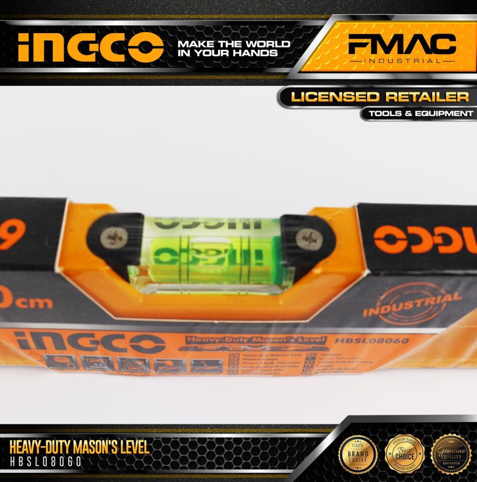 İNGCO ENDÜTRİYEL KÖPRÜ SU TERAZİSİ 60 CM HBSL08060