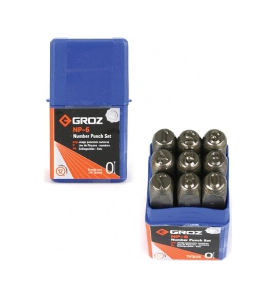 Groz Np/8 Rakam Zımba Takımı 8 Mm