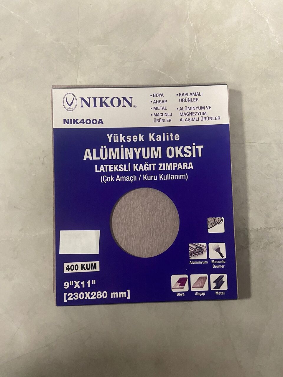 ZIMPARA SU NİKON ÇOK AMAÇLI 400 KUM NIK400A