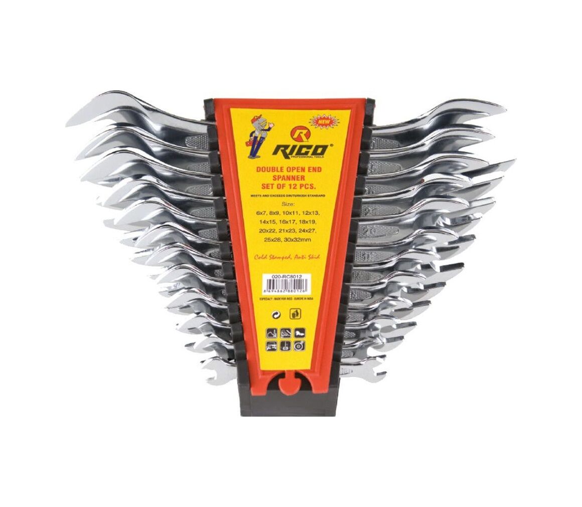 RİCO ANAHTAR TAKIMI AÇIKAĞIZ 12 Lİ RC8012