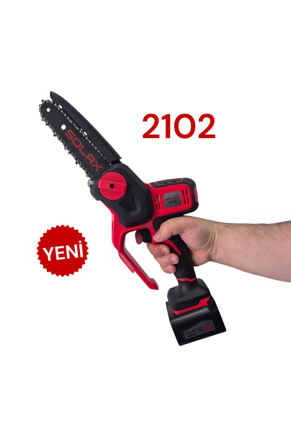 Solax 2102 Akülü Budama Testeresi 21 Volt 15 Cm Pala