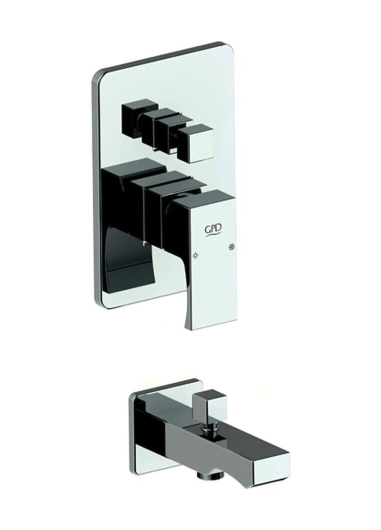 Gpd Mta105 Fuego Tam Ankastre Banyo Bataryası Krom