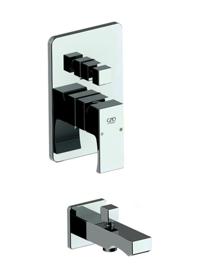 Gpd Mta105 Fuego Tam Ankastre Banyo Bataryası Krom