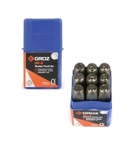 Groz Np/10 Rakam Zımba Takım 10 Mm