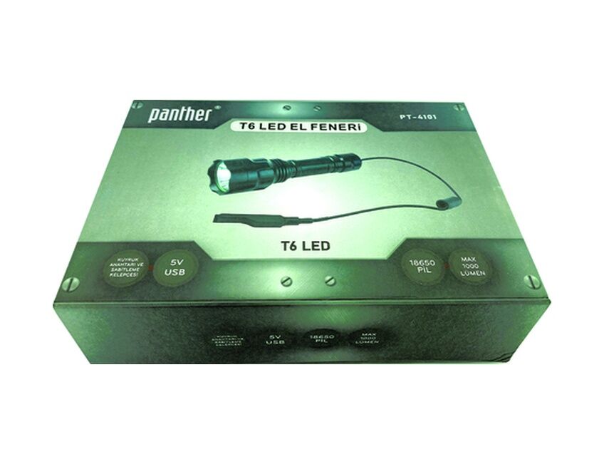 PANTHER ŞARJLI FENER PT-4101
