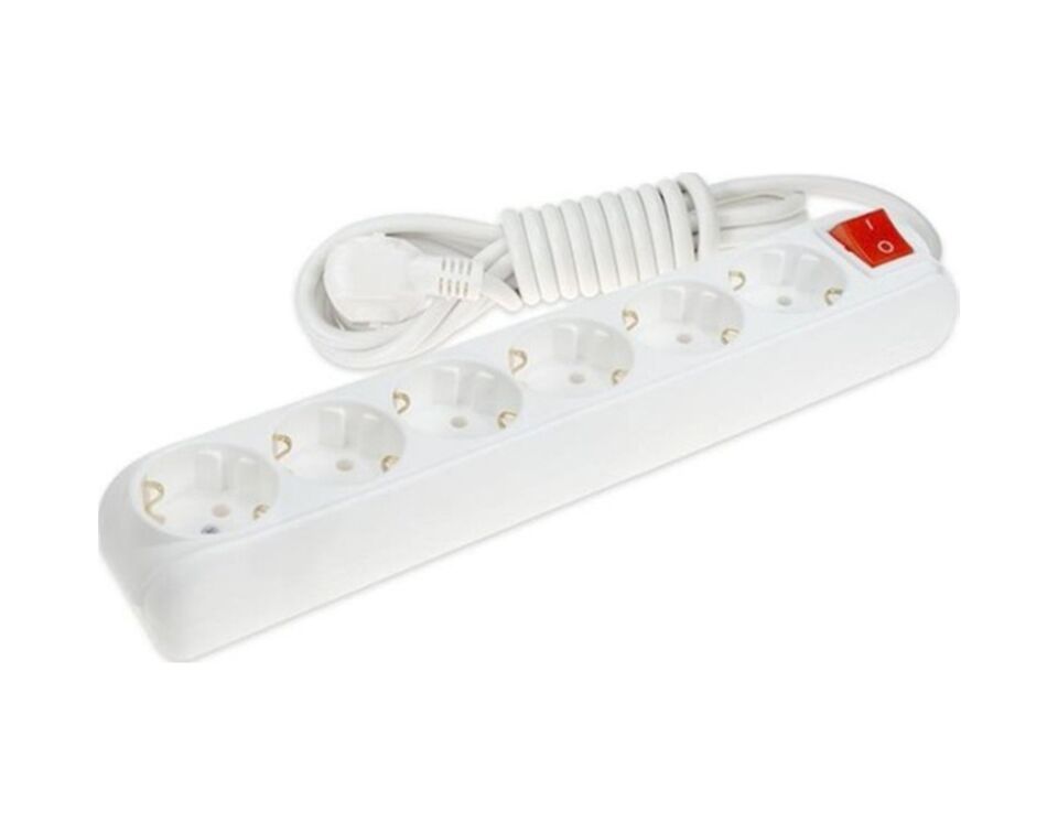 ALMERA PRİZ 6 LI ANAHTARLI 3 MT