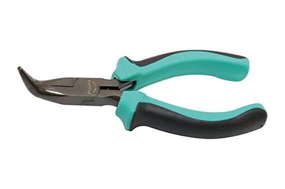 Proskit Pm-755 Yeni Stil 5 ''küçük Kavisli İğne Kargaburun Proskit